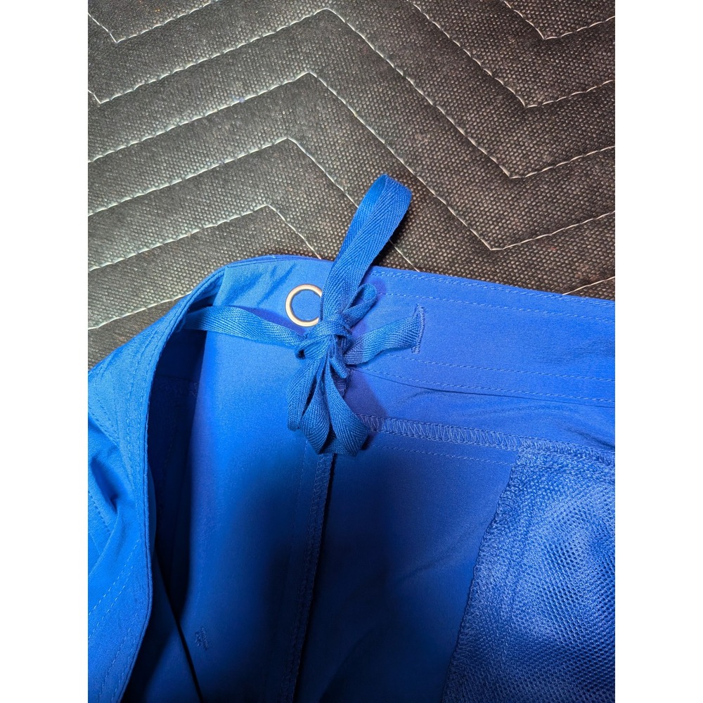 Athleta Blue Hiking Shorts Womens Size 10 Athletic Outdoor Activewear Casual - Picture 13 of 16